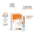 Pileje Formag Fort 3 formes de Magnesium 15 sticks