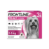 Frontline Tri-Act Chien XS 2–5 kg – Antiparasitaire externe chien 2–5 kg – Solution pour application cutanée (spot-on) – Boîte de 3 pipettes