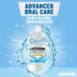 Listerine Bain de bouche Soin Blancheur Goût Plus Léger - Menthe douce - Sans alcool - Taches et plaque 500 ml