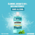 Listerine Bain de Bouche Fraîcheur Goût Plus Léger - Bacteries - Haleine 500ml