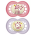 MAM Sucettes Original Nuit 6 Mois+ x2 (Motifs et Coloris Aléatoires)