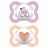 MAM Sucettes Supreme 2-6 mois x2 (Motifs et Coloris Aléatoires)