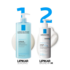 La Roche-Posay Lipikar Crème Lavante Anti-Dessèchement Surgras 2x400 ml – Peaux sèches à très sèches, crème à la Niacinamide