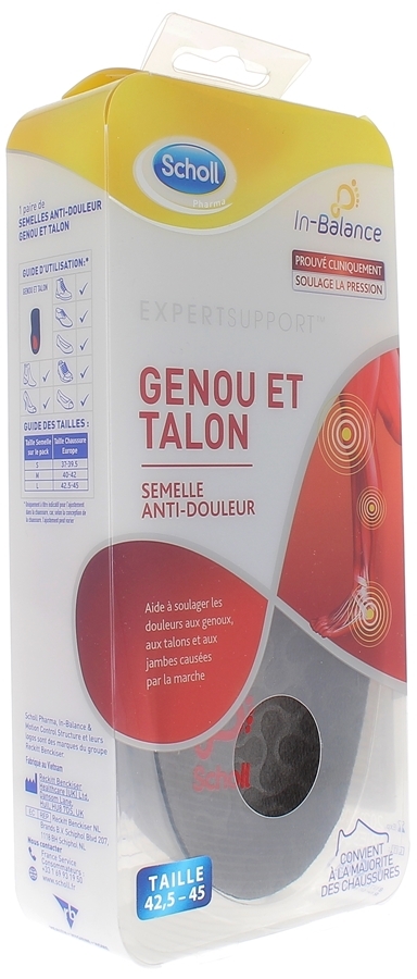Semelle Orthopédique Semelle Scholl Anti Douleur Scholl Genou Et