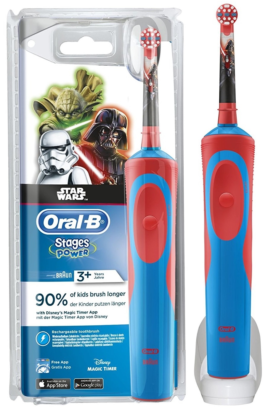 ORAL B ENFANT Stages Power Brosse à Dents Electrique Star Wars