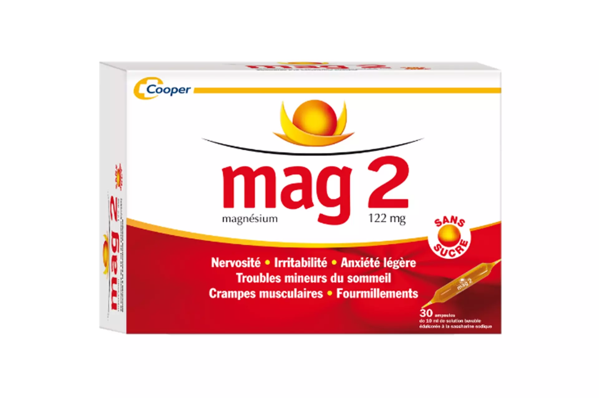 Mag 2 Cooper, ampoules de magnésium