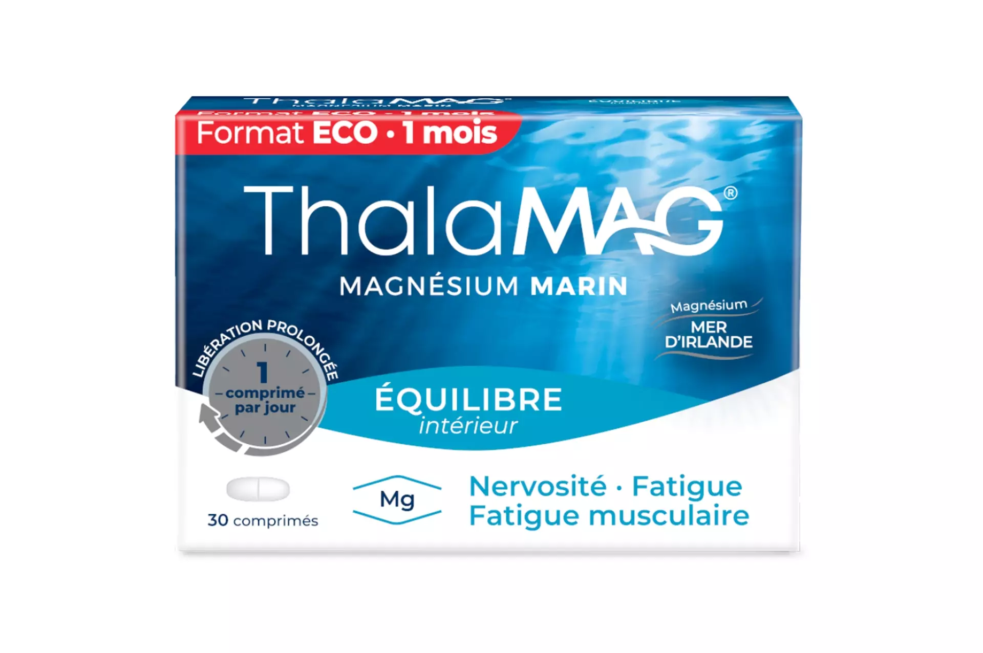 Thalamag Magnésium Marin fatigue musculaire