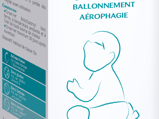 BabySpasmyl gouttes - Colique nourrisson, ballonnements - Aerophagie