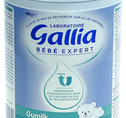 GALLIA Bébé Expert : GUMILK - lait Anti Régurgitation AR (400 gr