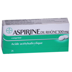 ASPIRINE DU RHONE - Douleurs & Fièvre 500 mg - 20 comprimés