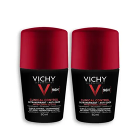 Vichy Déodorant Clinical Control 96H Homme Lot de 2 x 50 ml