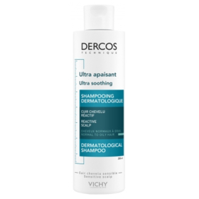 DERCOS - Shampooing Dermatologique Cheveux Normaux à Gras - 200 ml