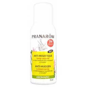  AROMAPIC - Spray Corporel BIO Anti-Moustique - 75 ml