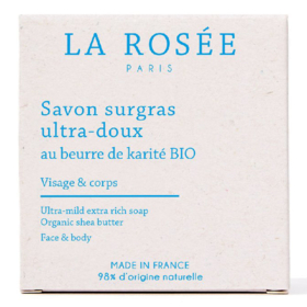Savon Surgras Ultra-Doux au Beurre de Karité Bio - 100 g