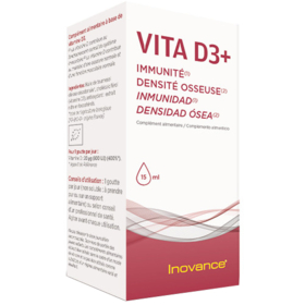 Inovance VITA D3+ - Immunité & Densité Osseuse - 15 ml
