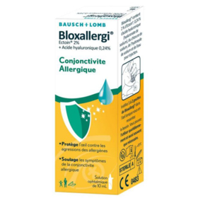 BLOXALLERGI - Conjonctivite et Allergie - Solution Ophtalmique de 10 ml