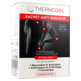THERMCOOL - Sachet Anti-Douleur - 10 sachets de 5 ml