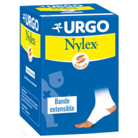 Nylex - Bande Extensible - Blanc - 4m X 10 cm