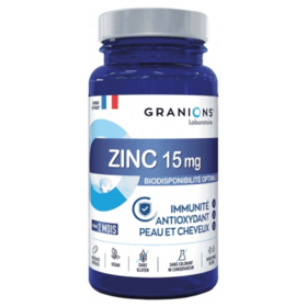 Granions Zinc 15 mg - 60 Gélules Végétales