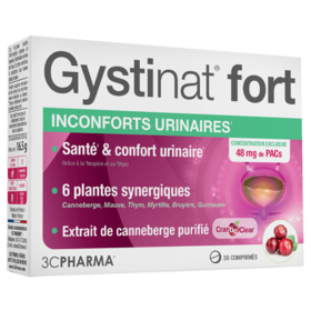GYSTINAT FORT - Inconforts Urinaires - 30 comprimés