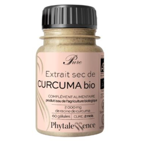 PURE - Extrait Sec Curcuma Bio - 60 gélules