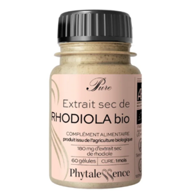 PURE - Extrait Sec Rhodiola Bio - 60 gélules