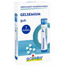 Boiron Gelsemium 9 CH - 3 Tubes de granules