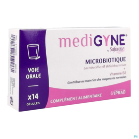 Saforelle Medigyne Microbiotique 14 gélules orales