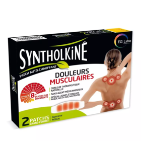 Syntholkiné Patch Auto-Chauffant Grand Format 2 patchs