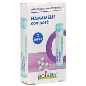 Boiron Hamamelis Composé - 3 Tubes ganules