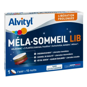 Alvityl Méla-Sommeil LIB 15 Comprimés