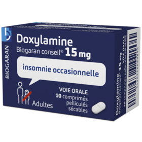 Doxylamine - Insomnie 15 mg - 10 comprimés