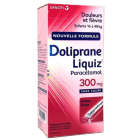 Doliprane Liquiz Paracétamol 300 mg - 12 Sachets