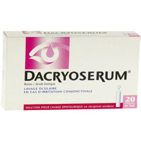 Dacryoserum 5 ml Irritation Conjonctivale - 20 unidoses