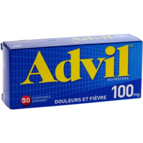 Advil 100 mg Enfant - 30 comprimés enrobés