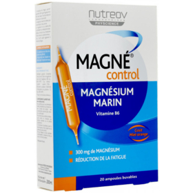 MAGNE CONTROL - Magnésium Marin - 20 ampoules
