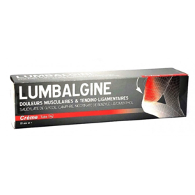 LUMBALGINE Crème - Douleurs Musculaires et Tendino-Ligamentaires - 90g