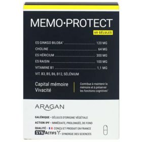 MEMO-PROTECT - Capital Mémoire et Vivacité - 60 gélules