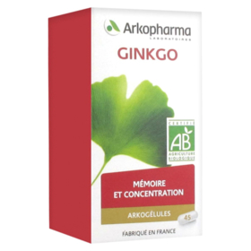 ARKOGELULES - Ginkgo Bio - 45 gélules