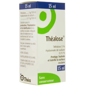 Théalose - Lubrifiant oculaire - 15 ml