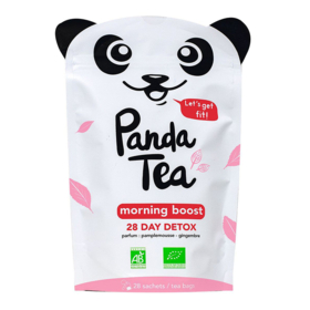 Panda Tea Morning Boost  Infusion Détox Bio 28 sachets