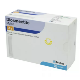 Diosmectite Mylan 3 g Poudre pour Suspension Buvable - 60 Sachets