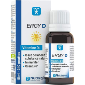 ERGY D - Vitamine D3 - 15 ml