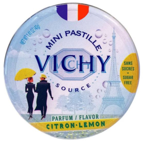 VICHY - Mini Pastille Citron Sans Sucres - 40 g