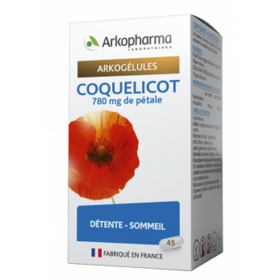 ARKOGELULES - Coquelicot - Détente & Sommeil - 45 gélules