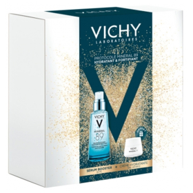 Vichy Coffret Minéral 89 Booster Quotidien Fortifiant 50 ml + Crème Hydratante 15 ml offerte