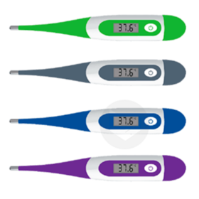Thermomètre Digital Flexible - Coloris aléatoires