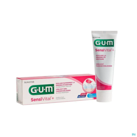 GUM Sensivital+ Gel Dentifrice Dual Action 75 ml