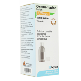 Oxomémazine Myla 0,33 mg/ml Solution Buvable sans sucre - 150 ml
