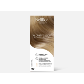 Beliflor coloration crème gourmande N°9 Blond Miel 135 ml